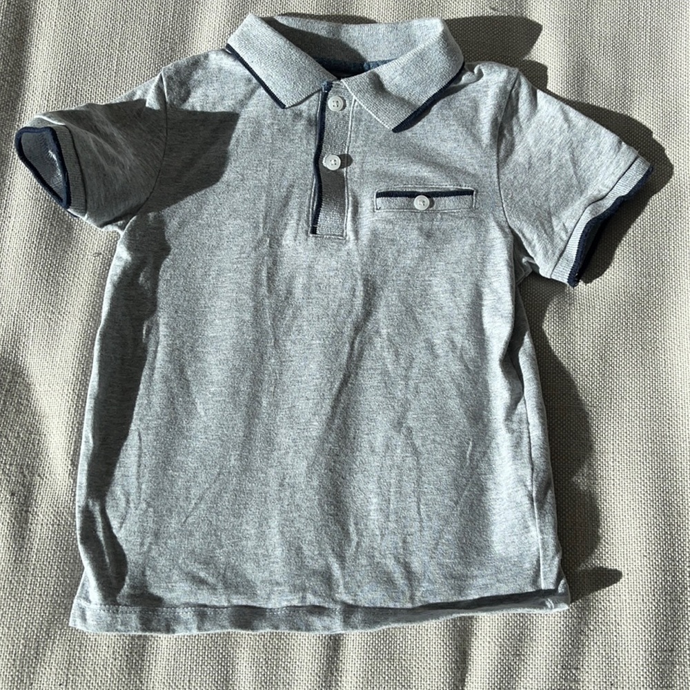 Nordstrom Andy & Evan Boys Toddler Polo- Gray